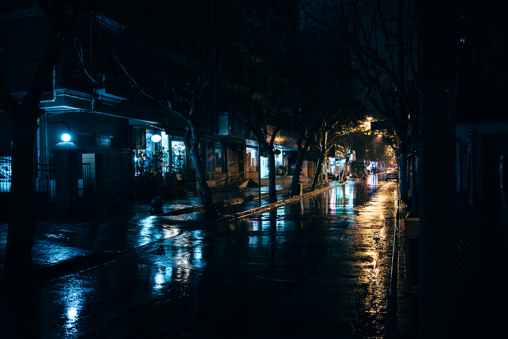 Rainy Night by Gino Zhang, on Flickr